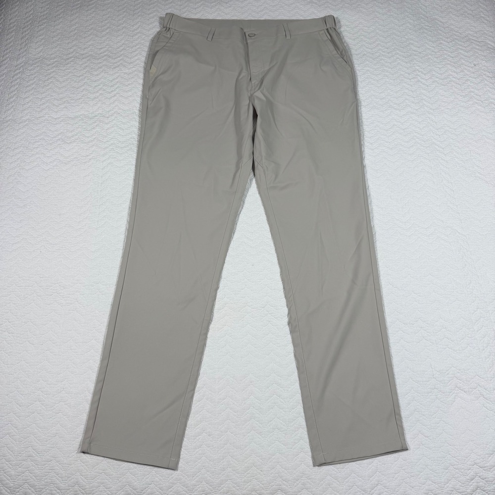 Jack Archer Jetsetter Mens Technical Chino Pants 38x34 Stretch Khaki EUC